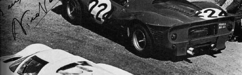 Nino Vaccarella 's Ferrari 330 P3/P4 s/n 0846 in 1966